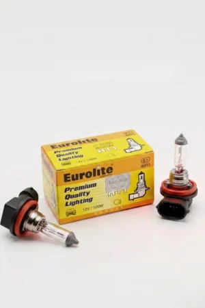 Eurolite H11 Halogen Bulb 12V 100W with original retail packaging