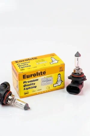 Eurolite 9006 12V 100W Halogen Bulb retail packaging box
