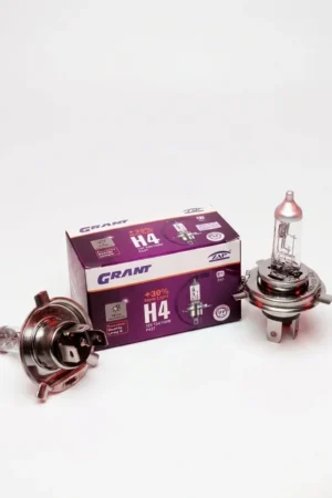 GRANT H4 headlight bulb 100W 12V +30% more light